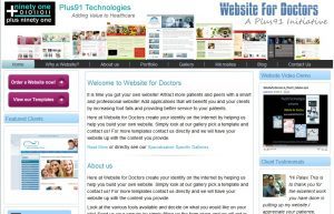 Websites for Doctors, Doctor Websites, Medical Websites, Plus91